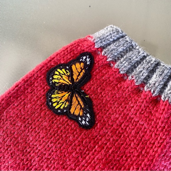 A PERFECT Christmas Gift for Butterfly lovers ! Great warm fingerless Gloves !🦋 - Picture 5 of 8